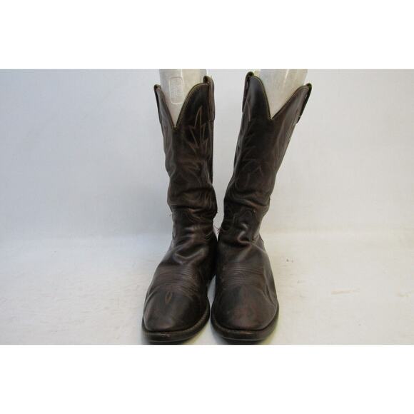 DURANGO Mens Size 11 D Brown Leather Cowboy Western Boots main image 5